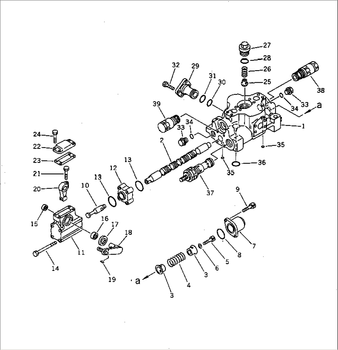RIPPER CONTROL VALVE (1/2)