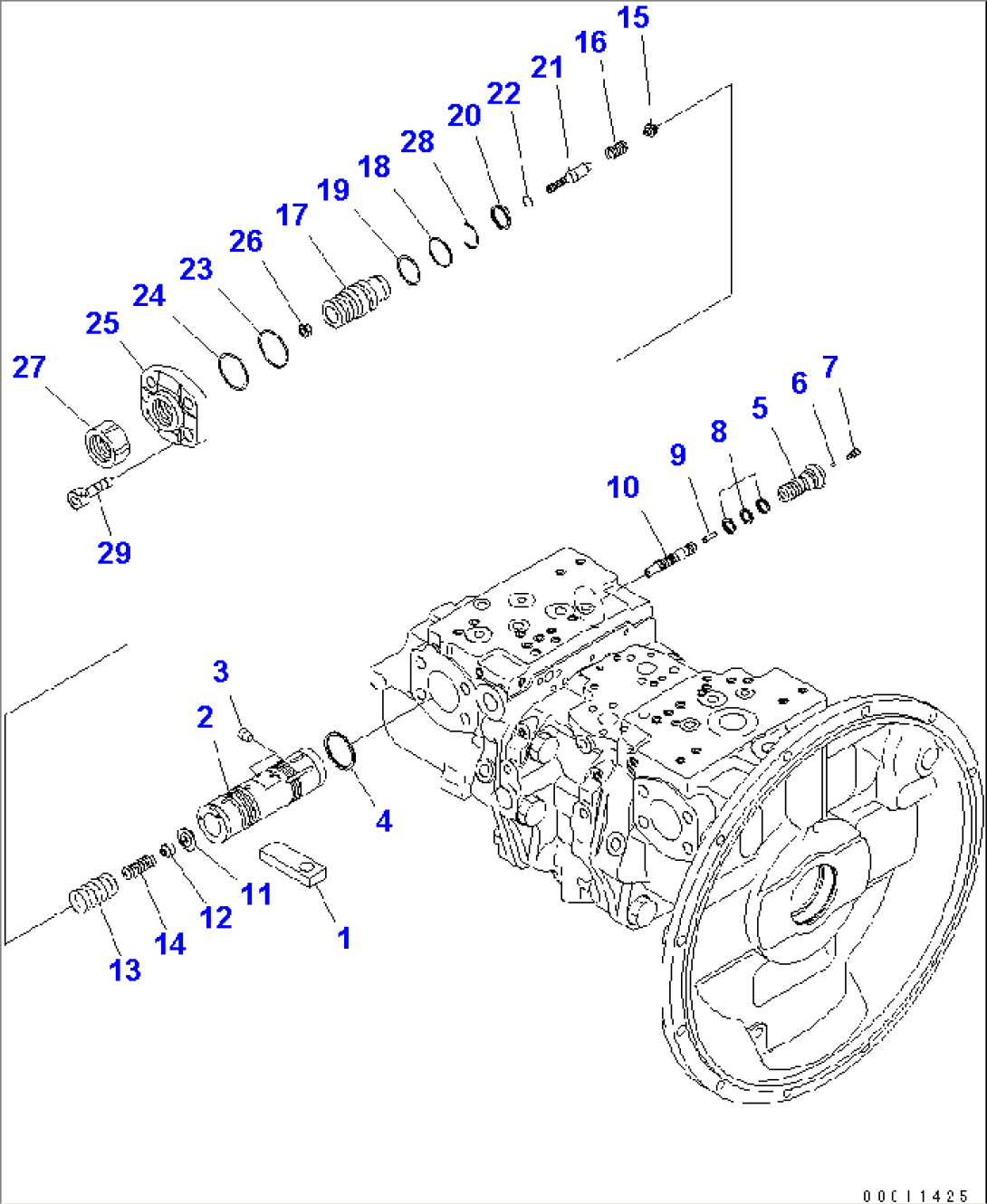 MAIN PUMP (8/12)(#1023-)