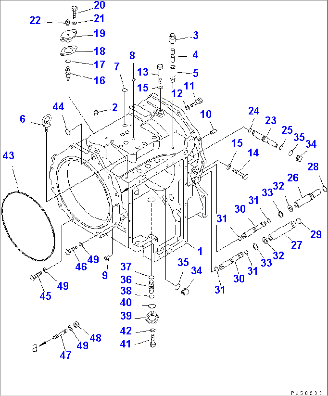 TRANSMISSION (TRANSMISSION CASE)(#10001-.)