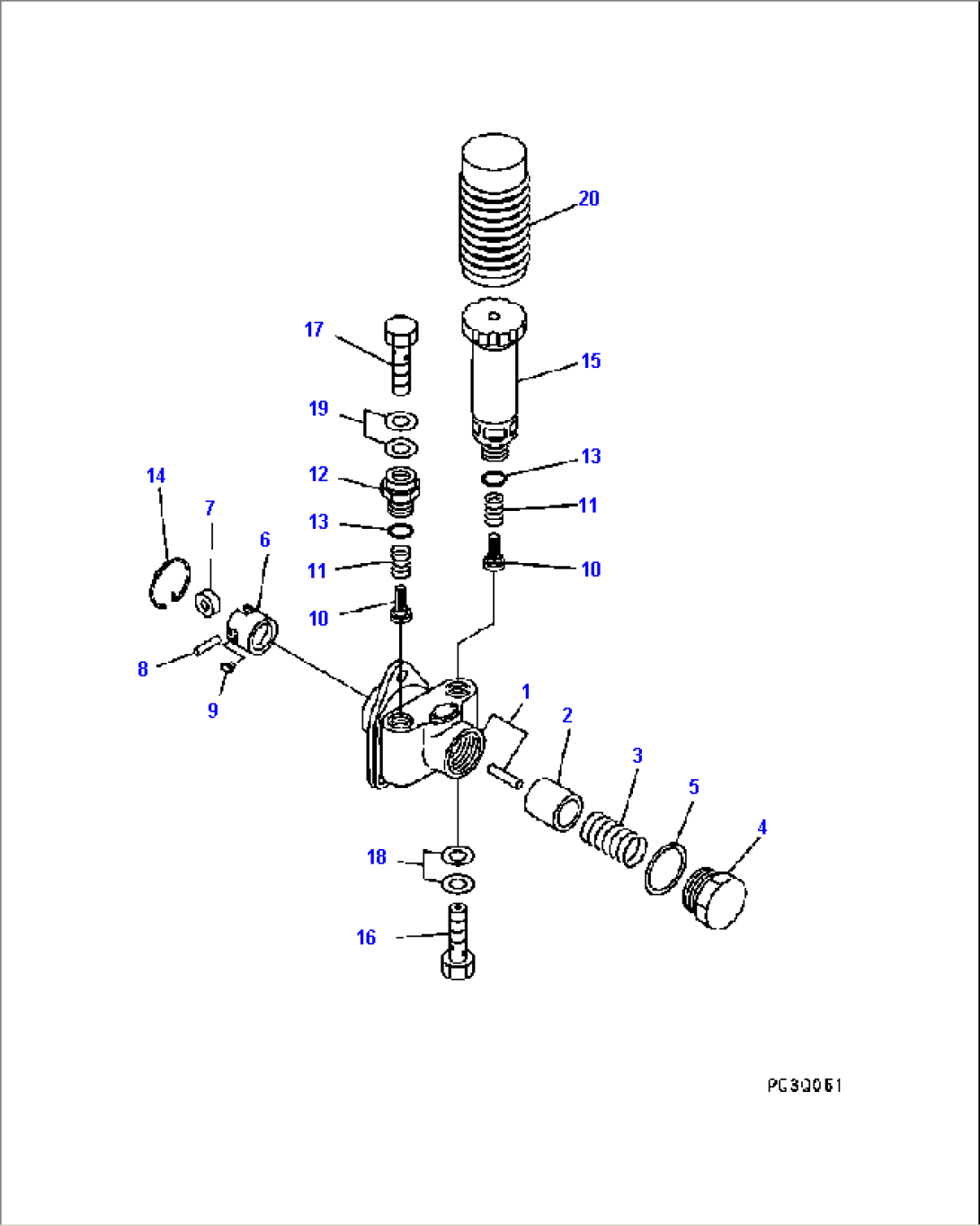 FUEL INJECTION PUMP(GOVERNOR) (3/3) (INNER PARTS)