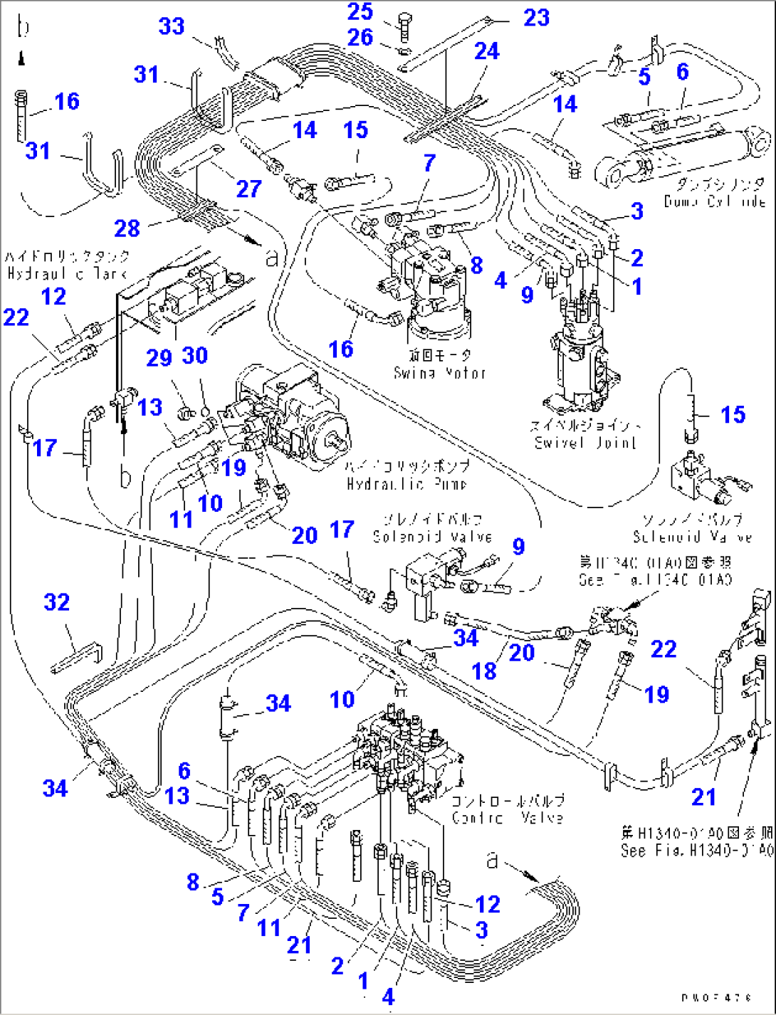 UPPER PIPING (3/4)