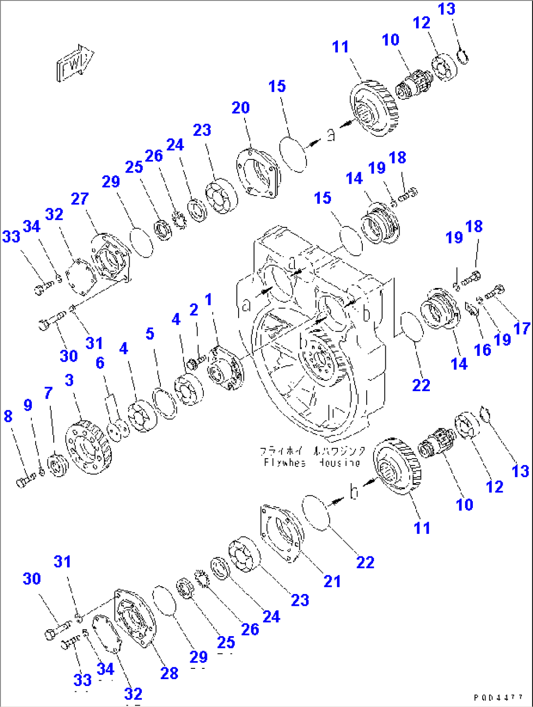 POWER TAKE OFF (-50Cß)(#15667-)
