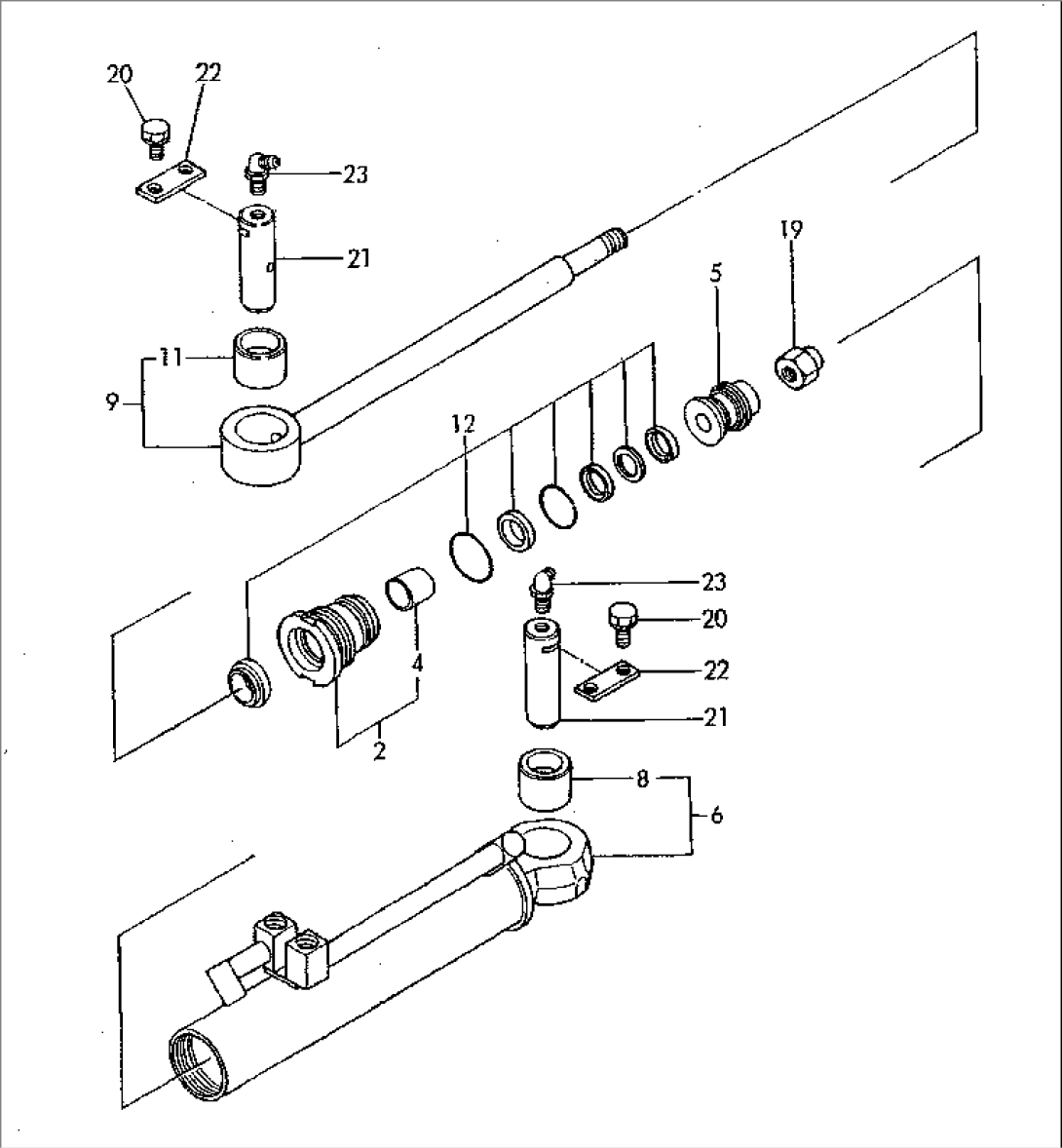 POWER STEERING CYLINDER