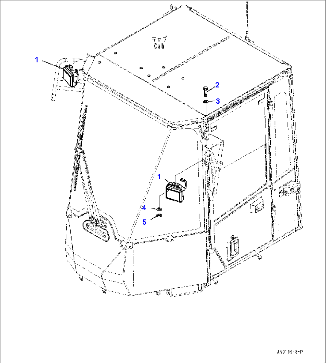 Working Lamp, Lamp (#80001-)