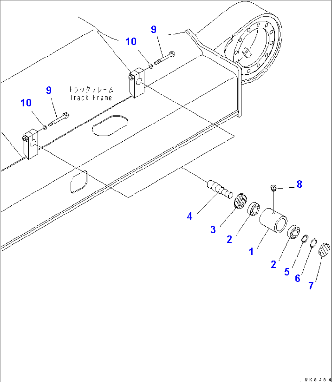 CARRIER ROLLER (SWANP SPEC.)