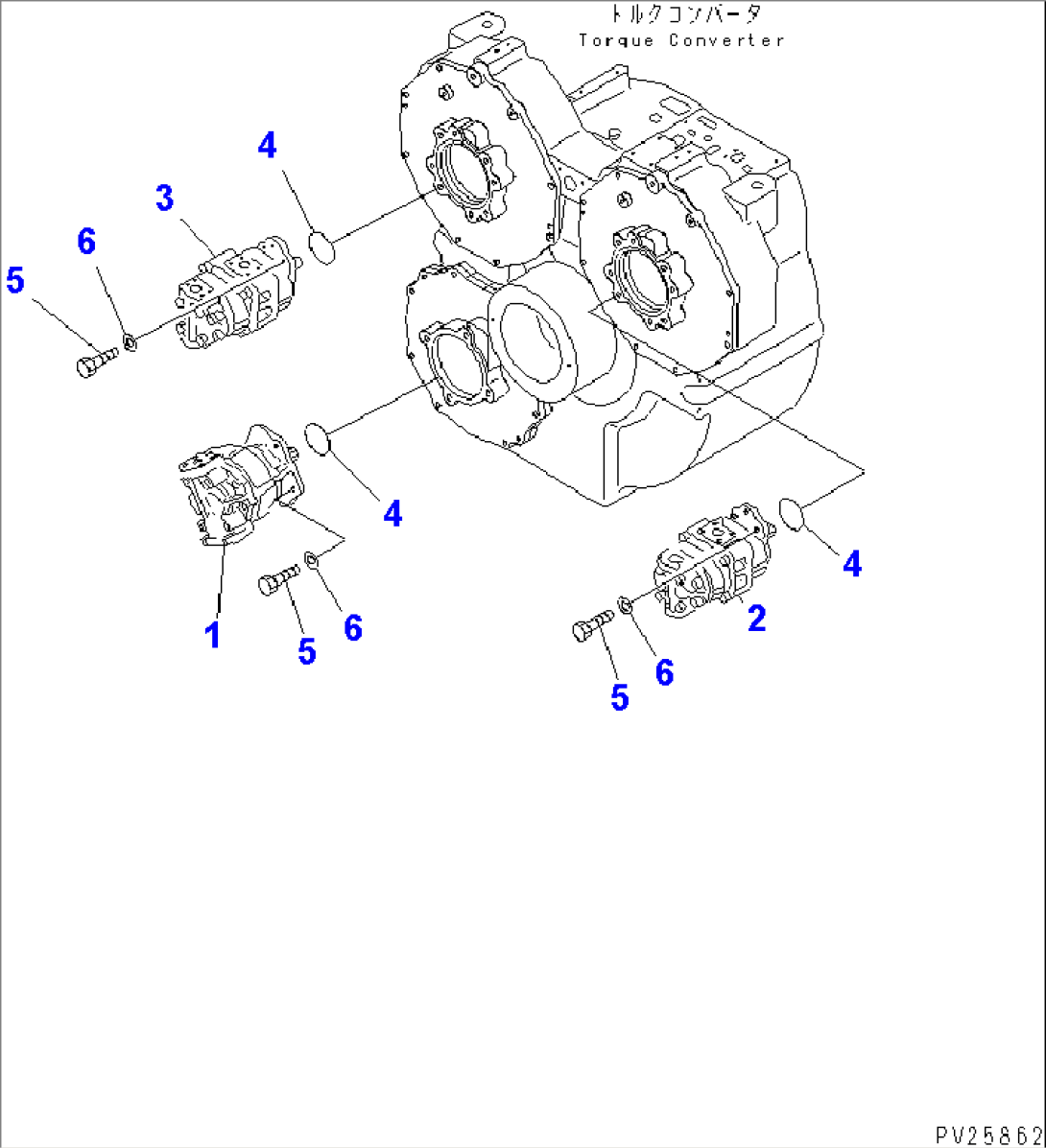 HYDRAULIC PUMP (1/2)