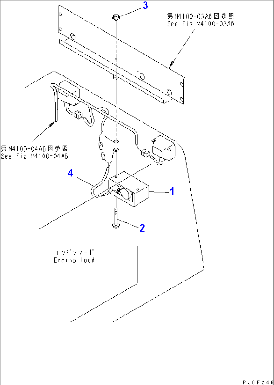 HOOD (BACK-UP ALARM) (INDUSTRIAL WASTE DISPOSAL SPEC.)