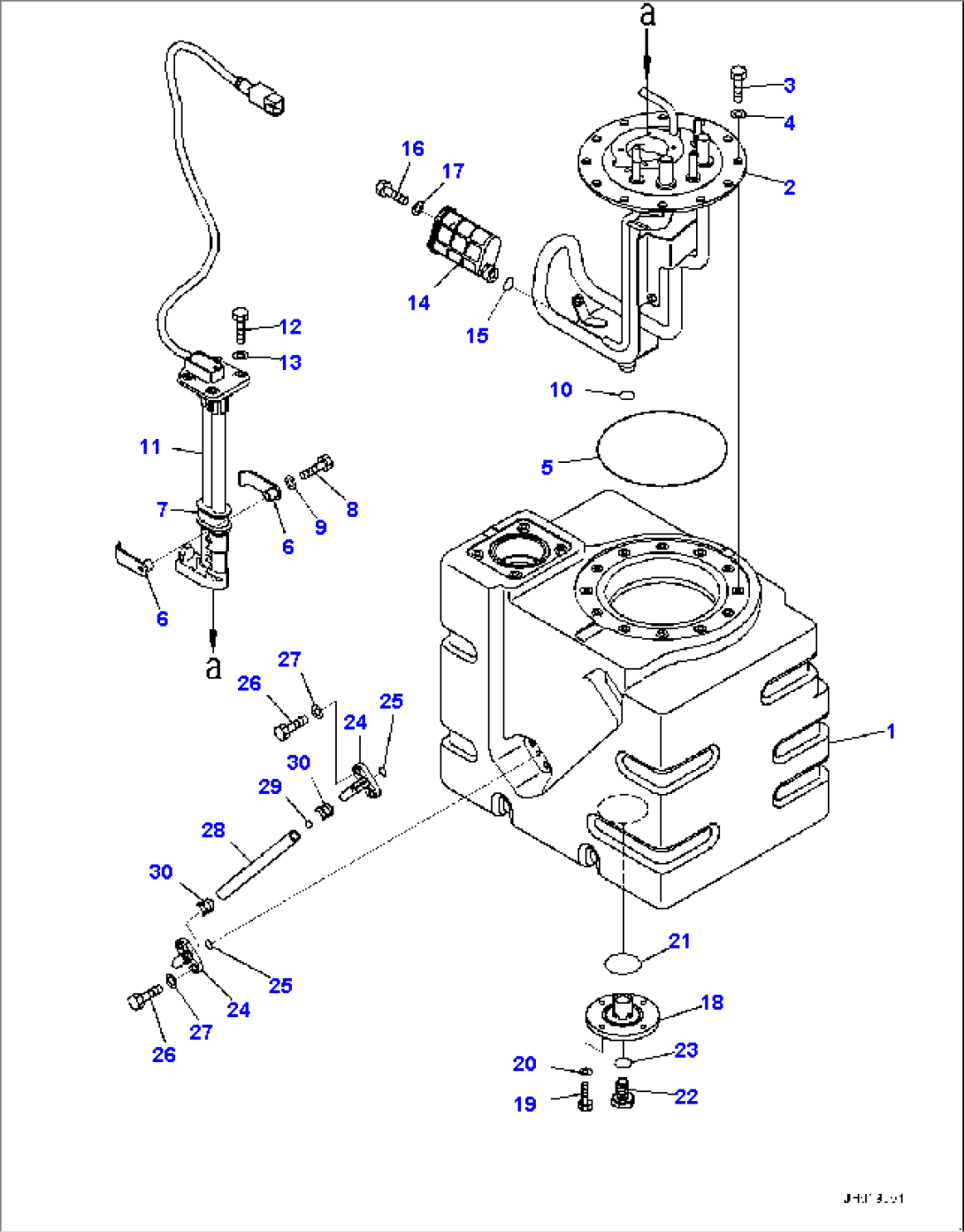 DEF Tank, Tank and sensor (#35001-35001)