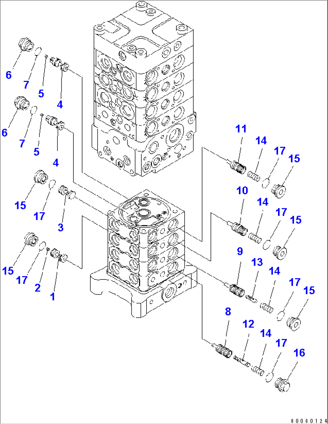 MAIN VALVE (1-ATTACHMENT) (BLADE) (11/27)(#20001-)