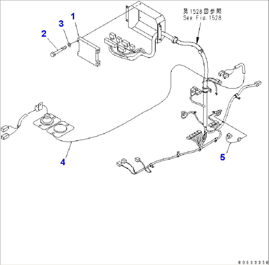 ELECTRICAL SYSTEM (TRANSMISSION CONTROL LINE)(#12503-)