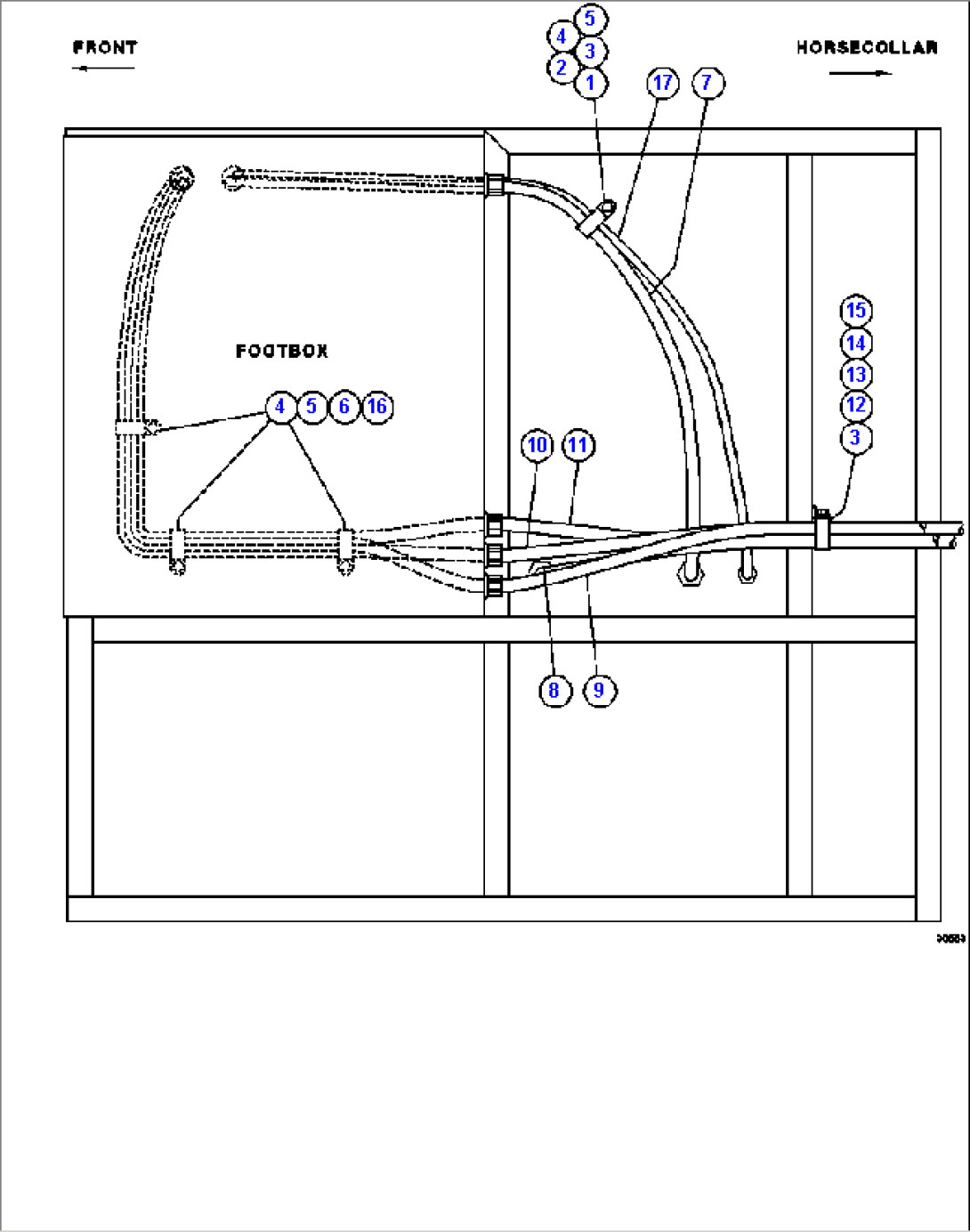 LEFT DECK WIRING INSTALLATION 2/3