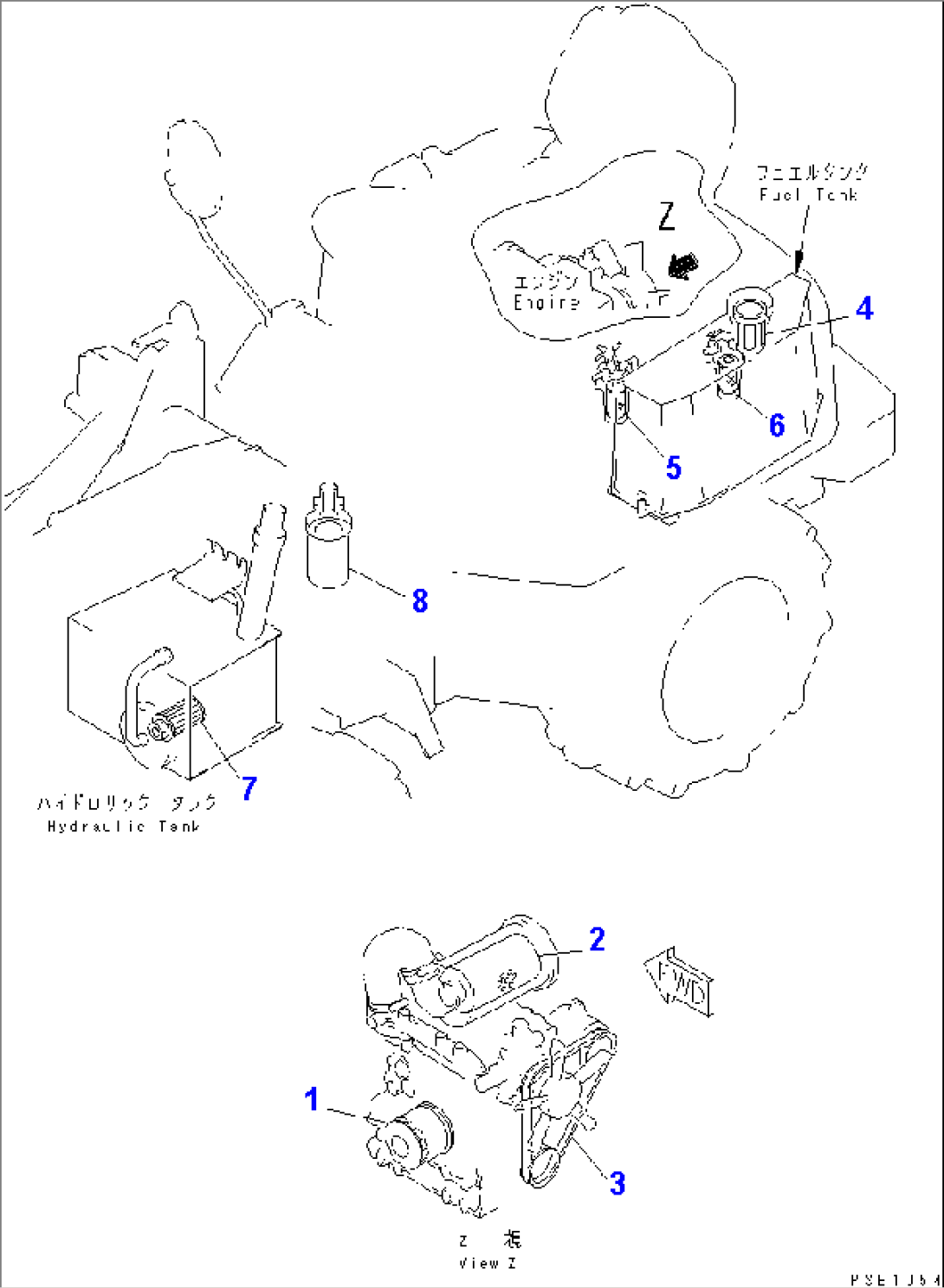 ELEMENT AND V-BELT