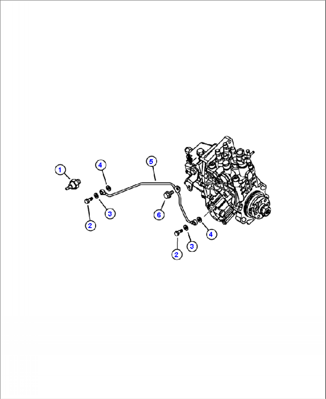 A0007-01A02 FUEL LUBE LINES