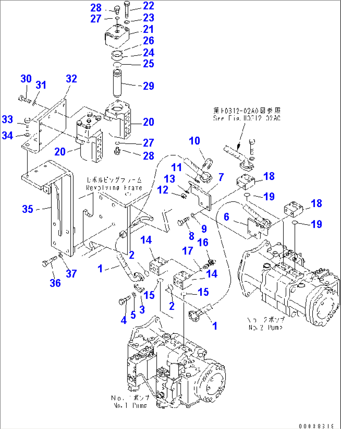 DELIVERY PIPING (PUMP TO FILTER)