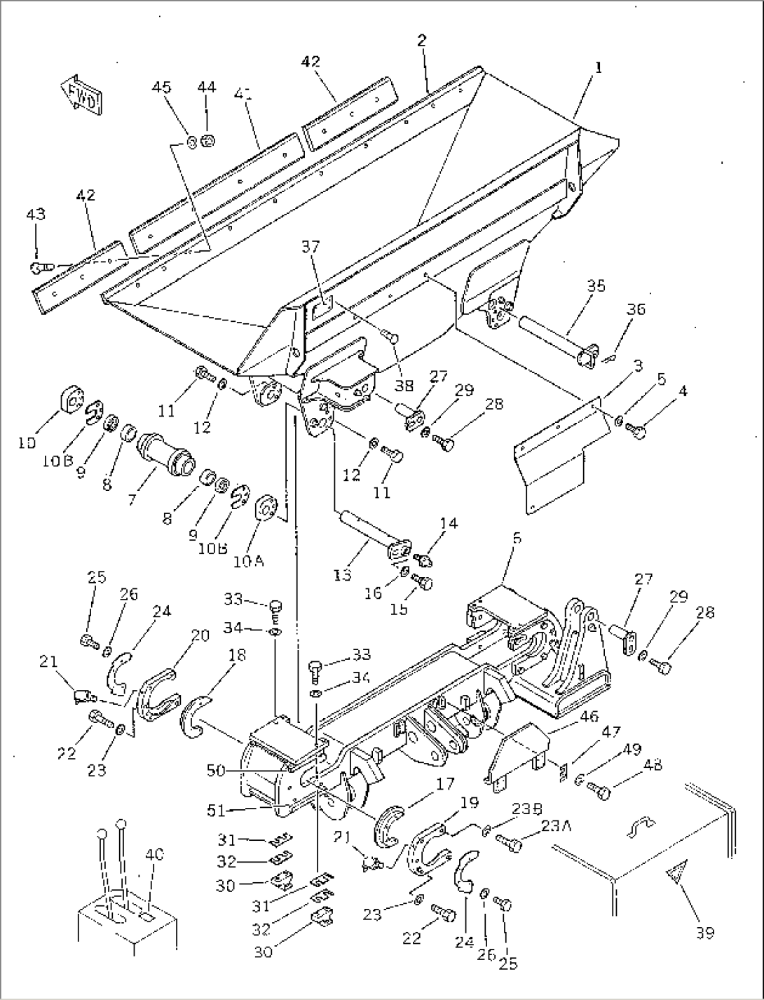 BOTH SIDE DUMP BUCKET(#10001-30219)