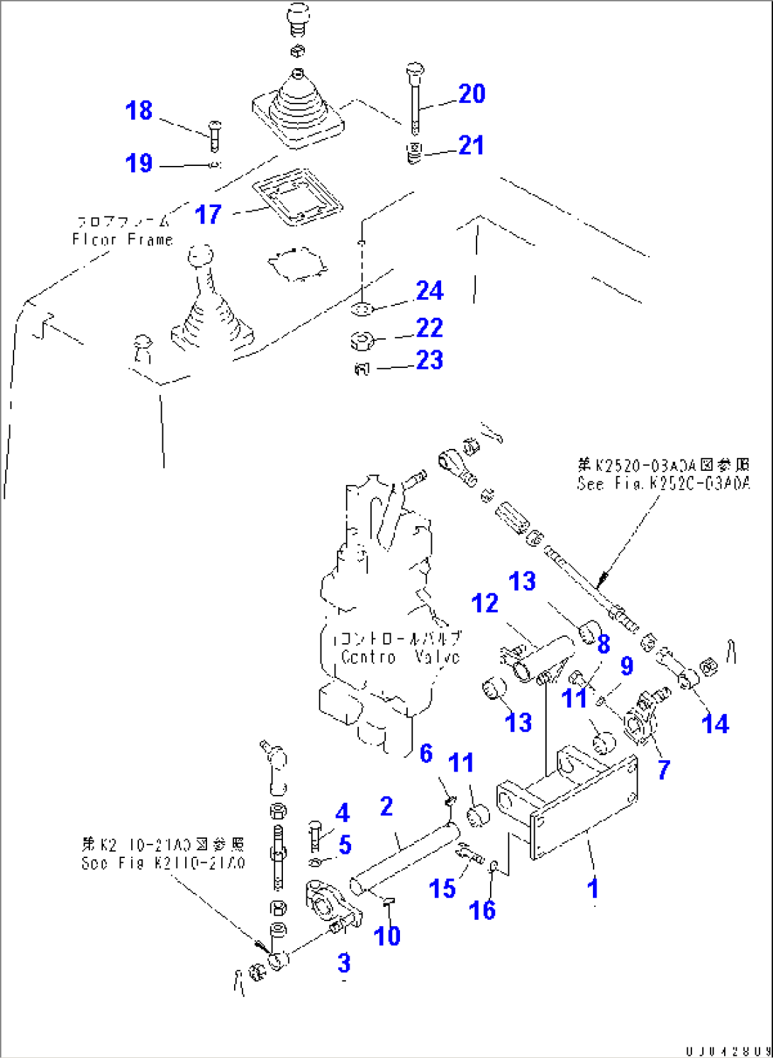 SCRAPER CONTROL LINKAGE