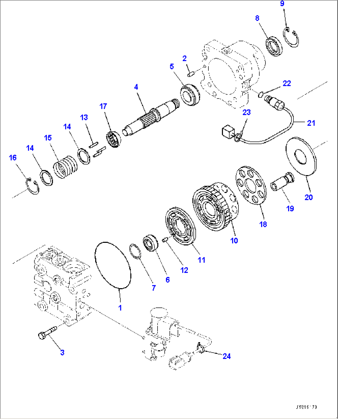 Cooling System, Fan Motor (3/3) (#95001-)