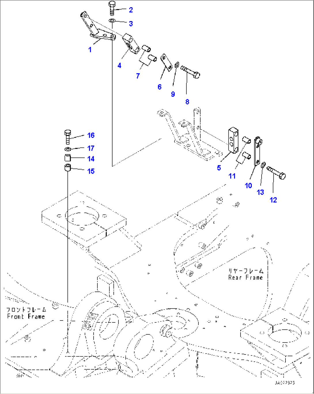 Steering Hydraulic Piping, Mounting (3/3) (#90216-)