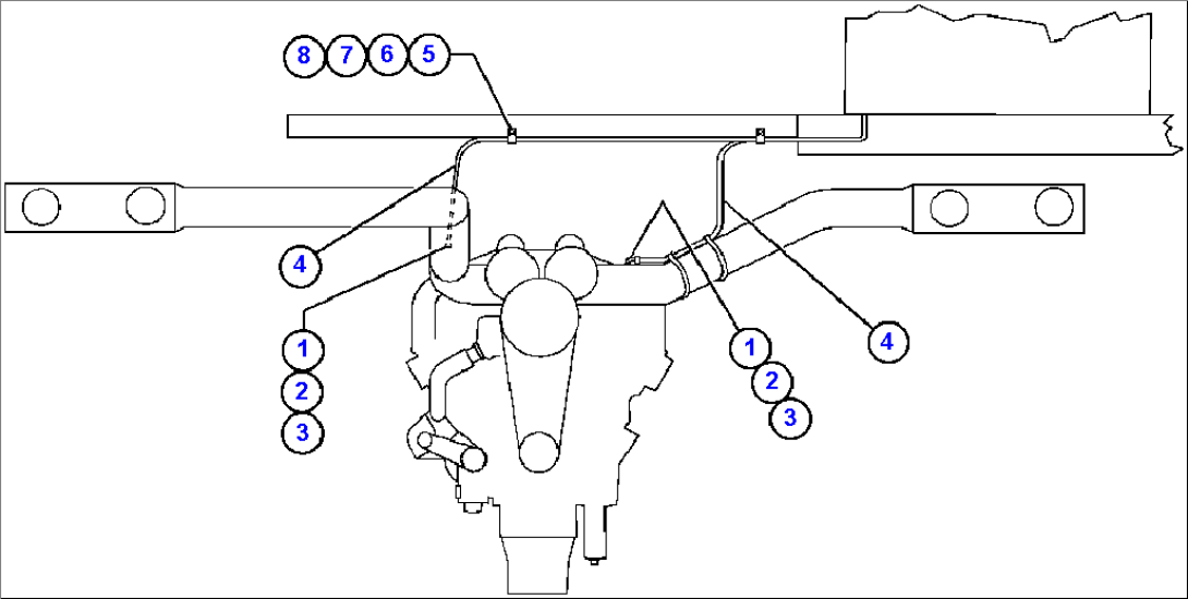 AIR CLEANER SVC INDICATOR PIPING & INSTL