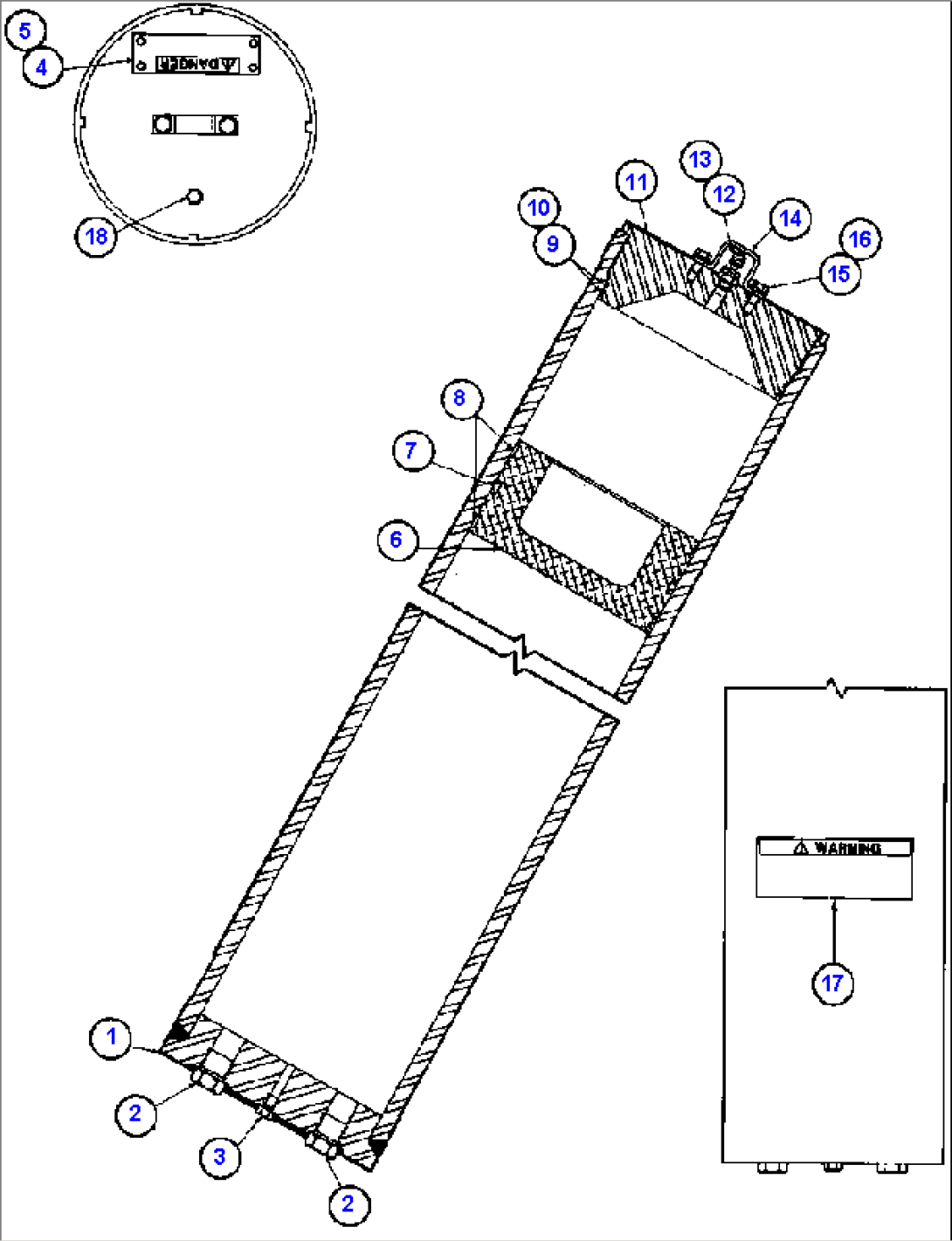 STEERING ACCUMULATOR ASSM (ED8926)