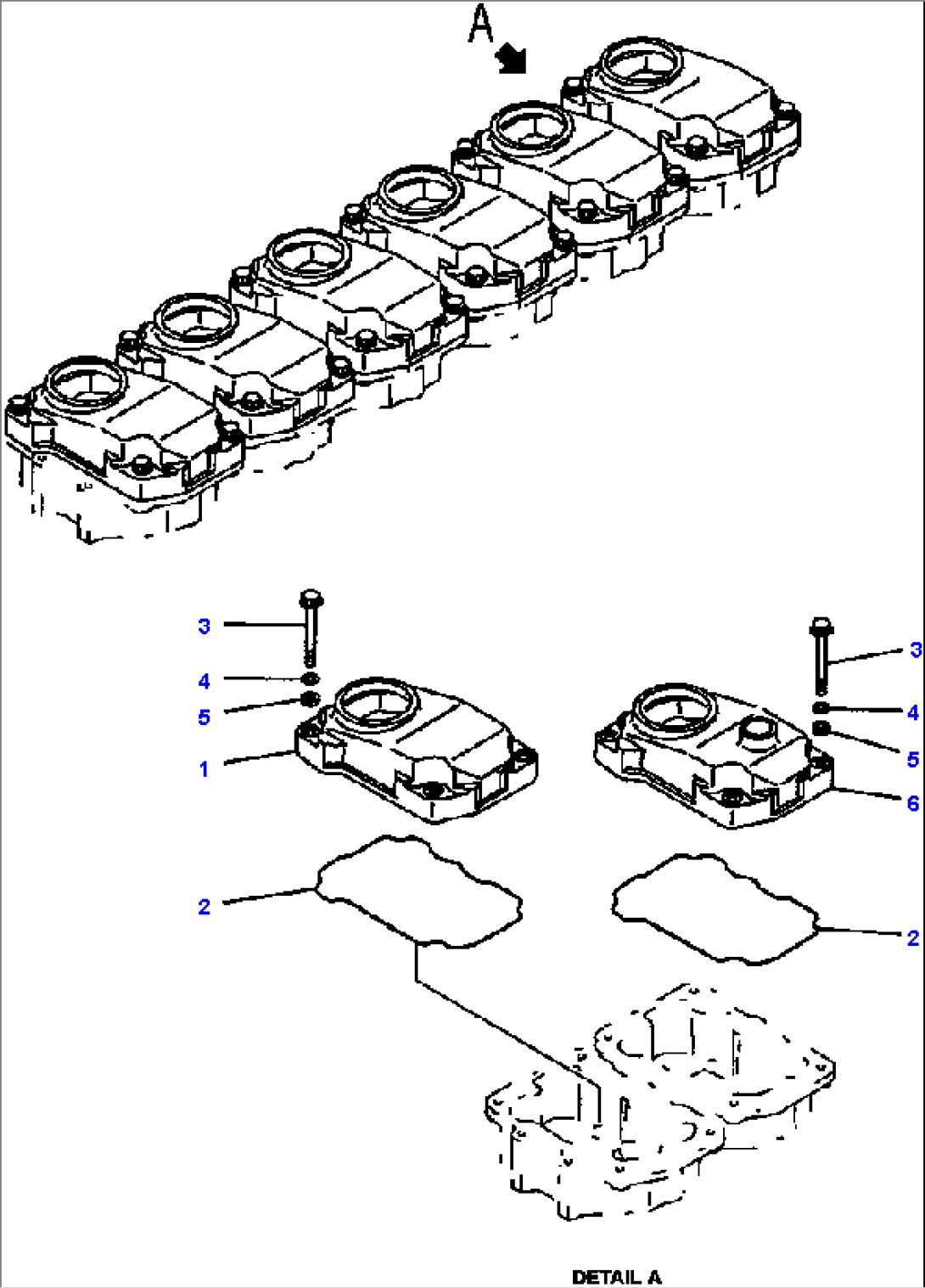 FIG. A1110-A3B9 VALVE COVER