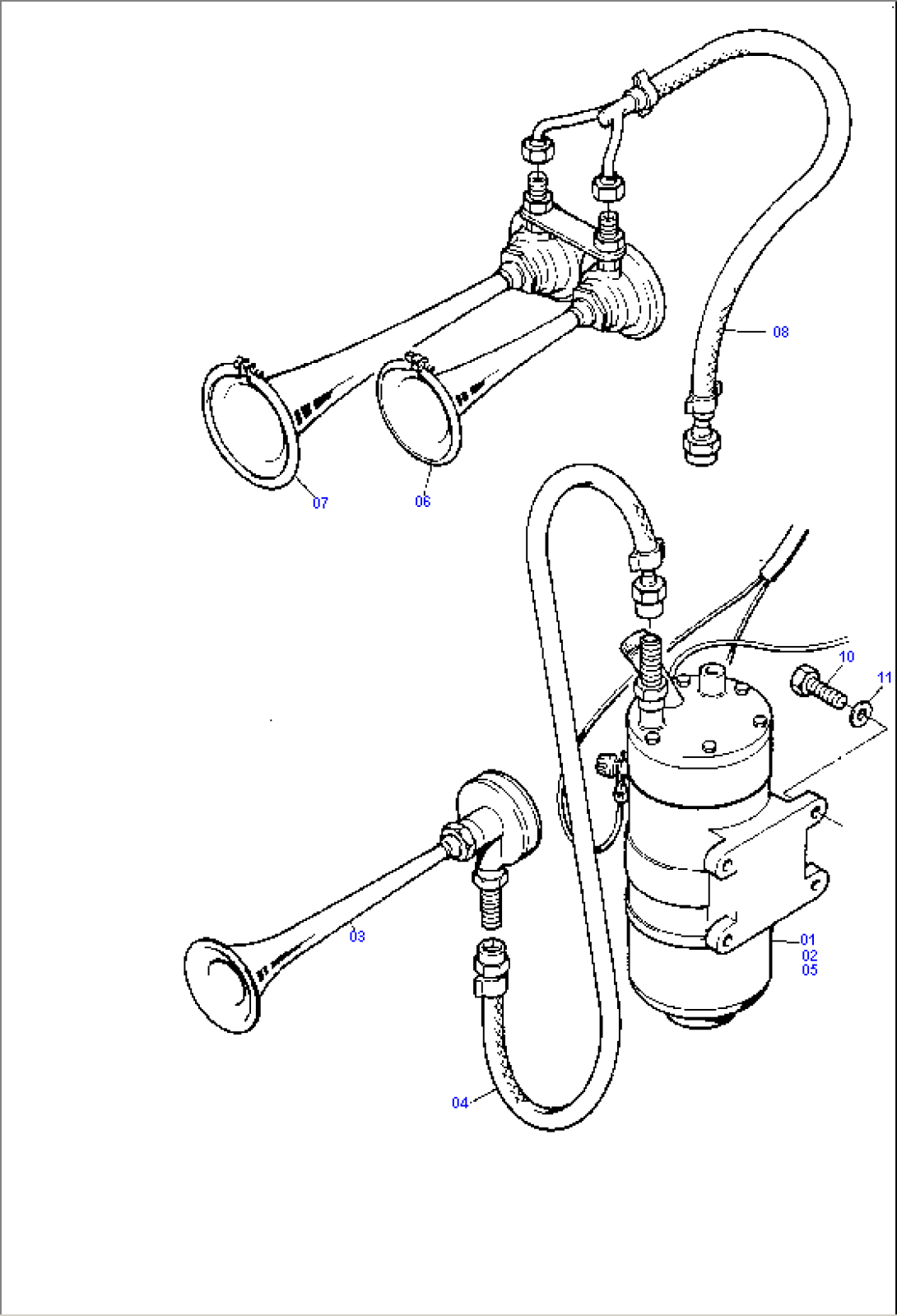 Horn, Illumination