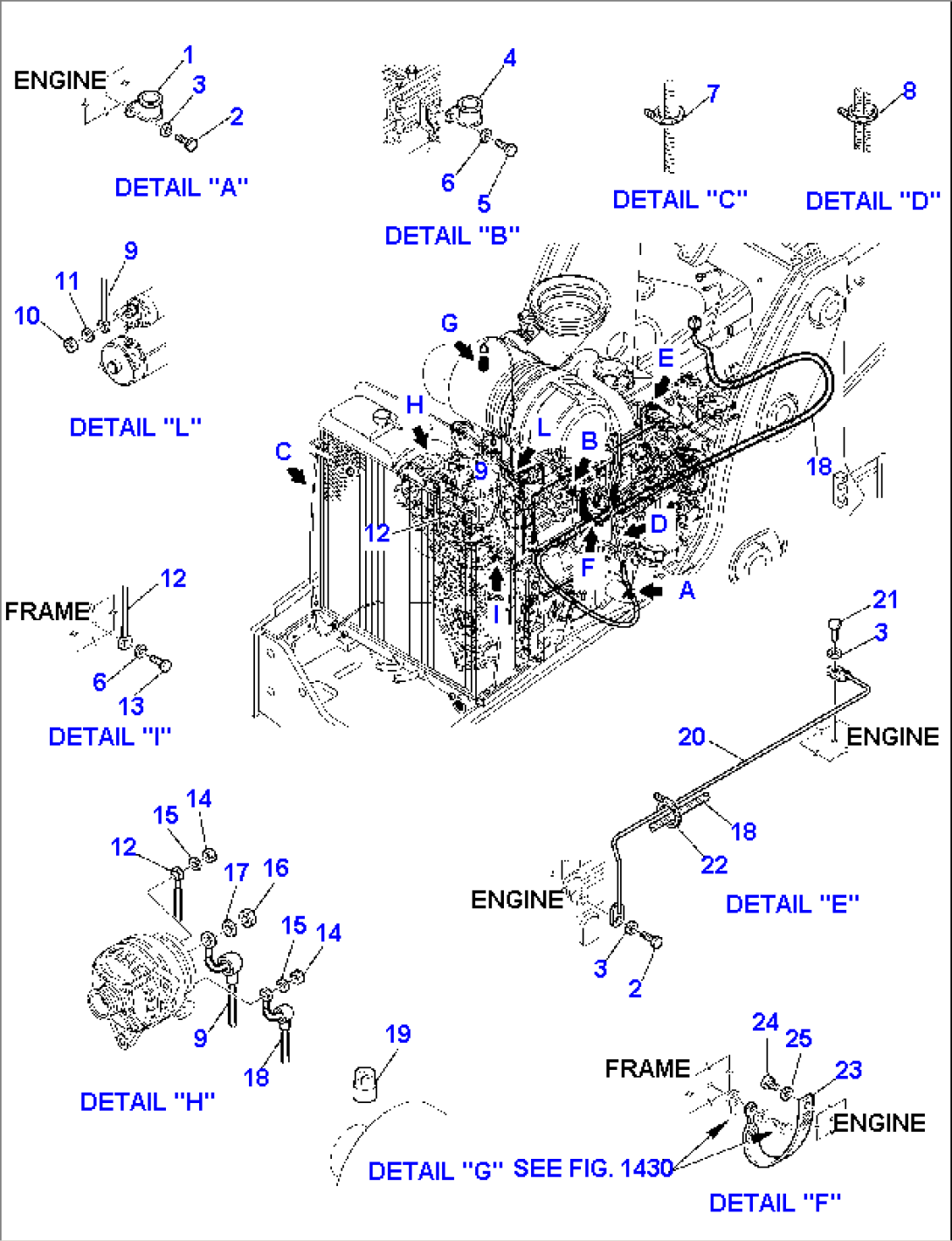ELECTRICAL SYSTEM (ENGINE LINE) (1/2)