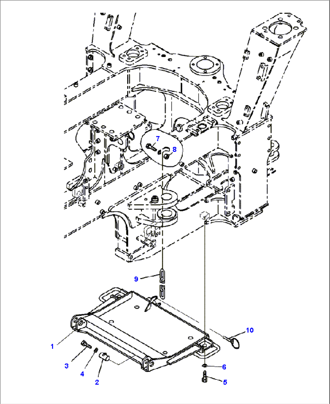 M3820-01A0 UNDER GUARD TRANSMISSION