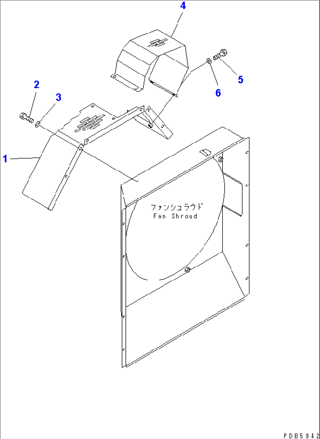 FAN GUARD (WITH AIR CONDITIONER)(#K30001-K30258)