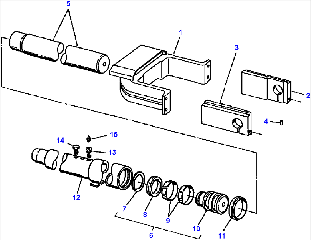 FIG. R2100-06A0 TRACK ADJUSTER W/FORK