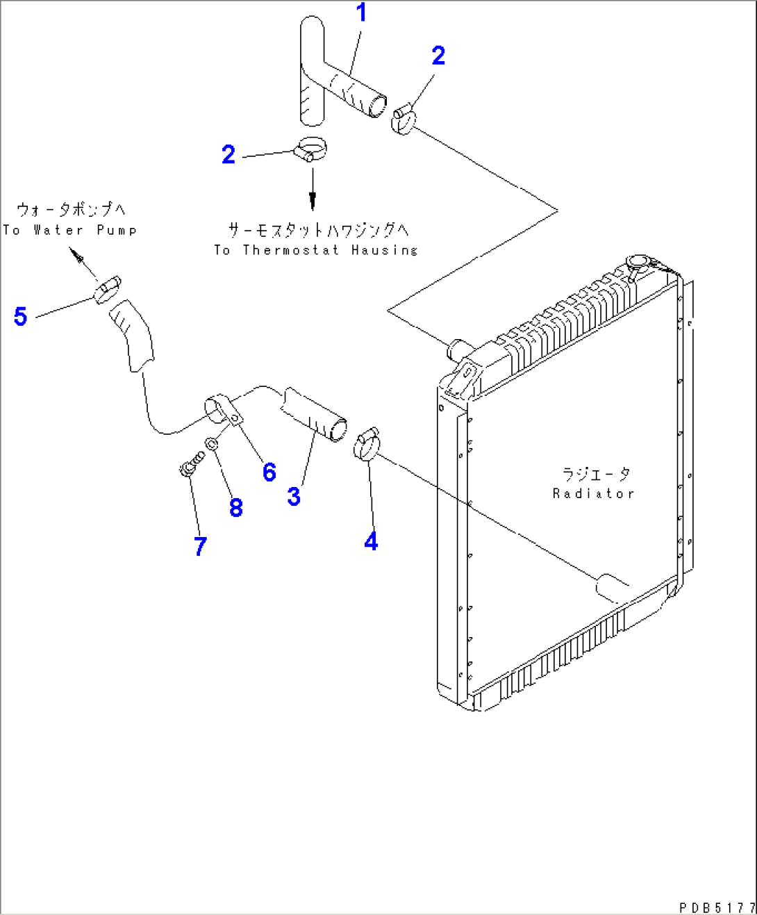 COOLING (PIPING)(#1201-)