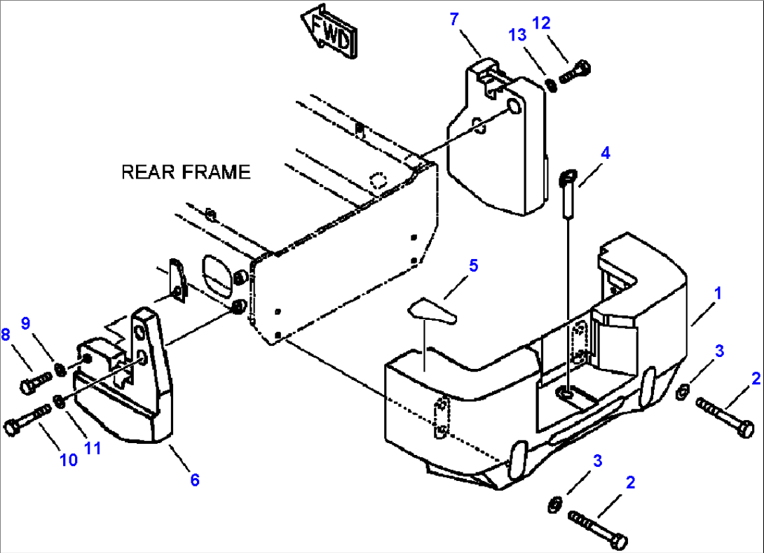 FIG. M4510-01A0 ADDITIONAL COUNTERWEIGHT
