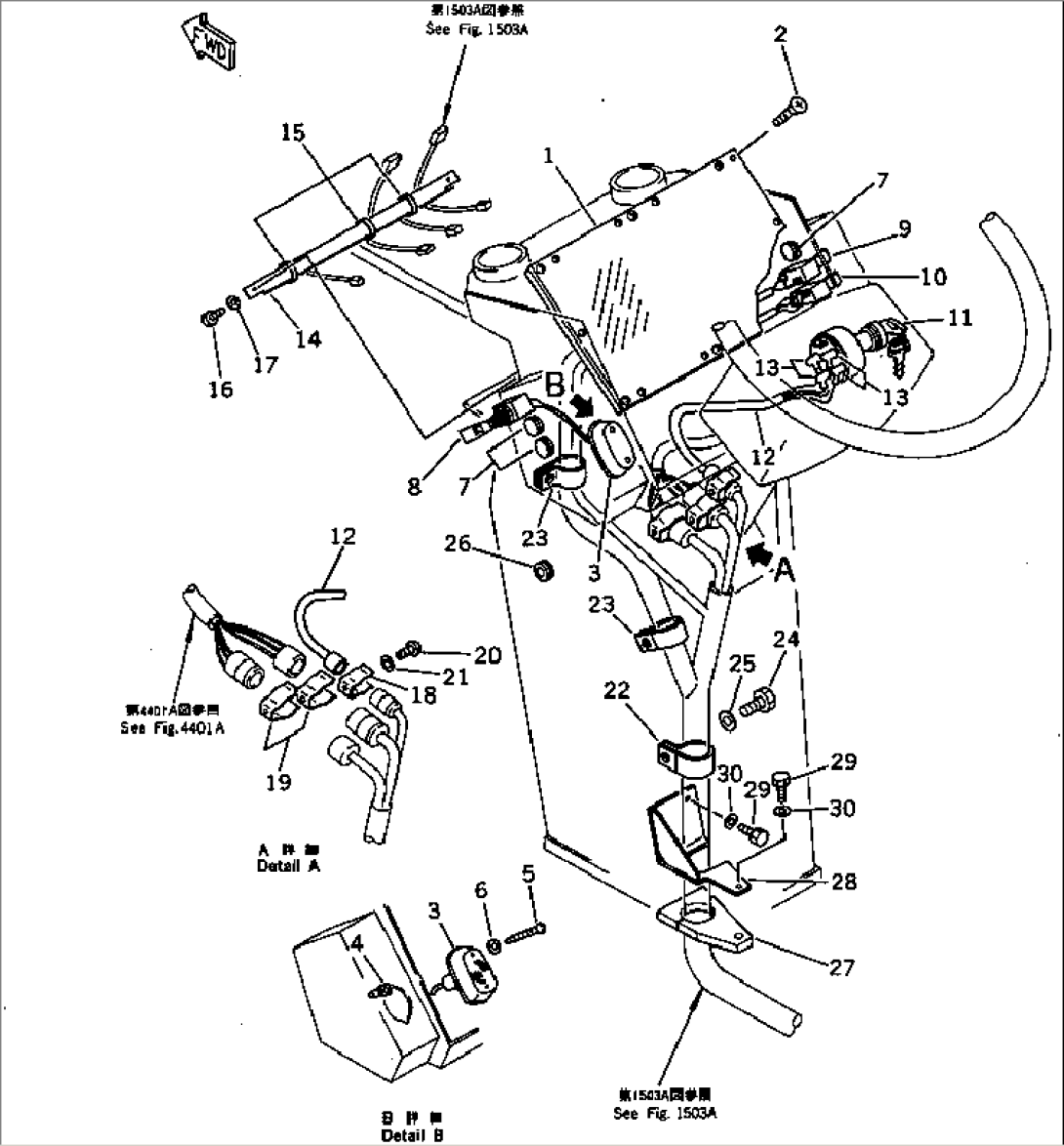 INSTRUMENT PANEL (TBG/ABE SPEC.)