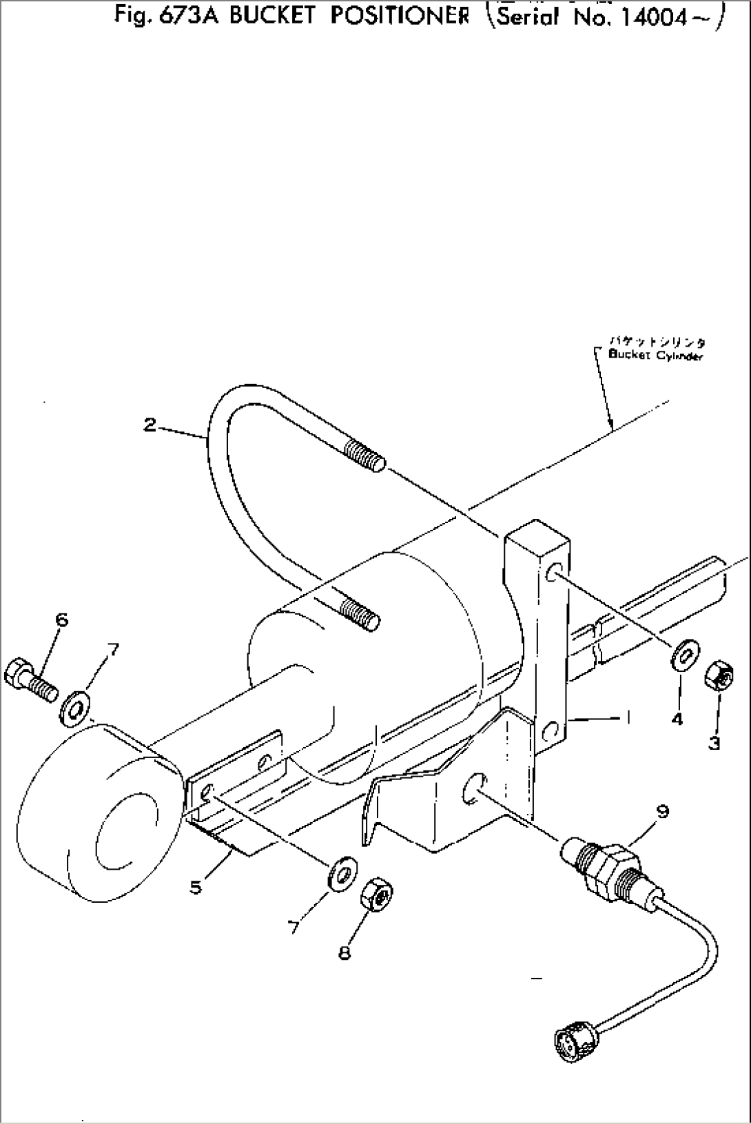 BUCKET POSITIONER(#14004-)