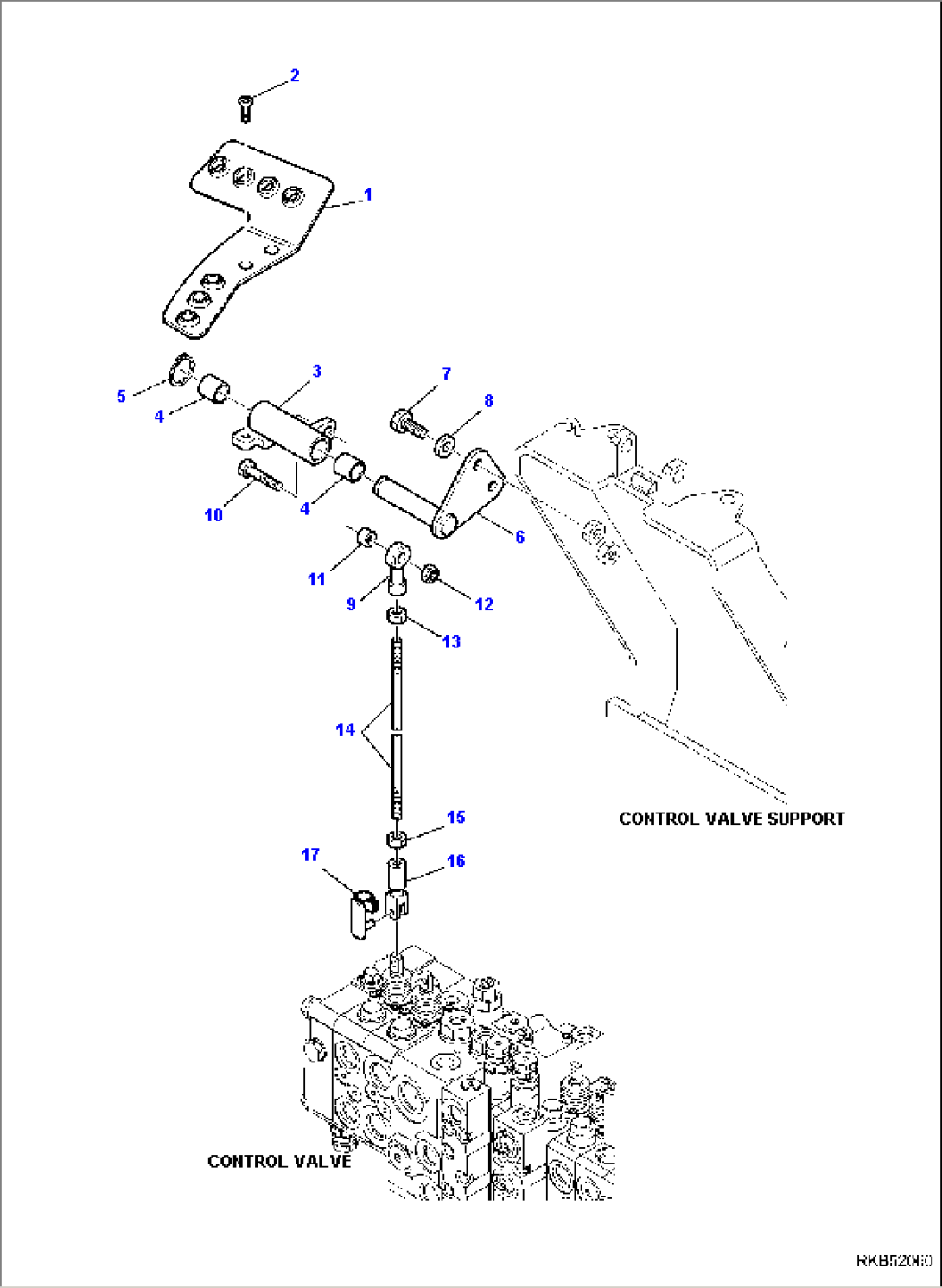 SIDE DIGGING BOOM CONTROL PEDAL