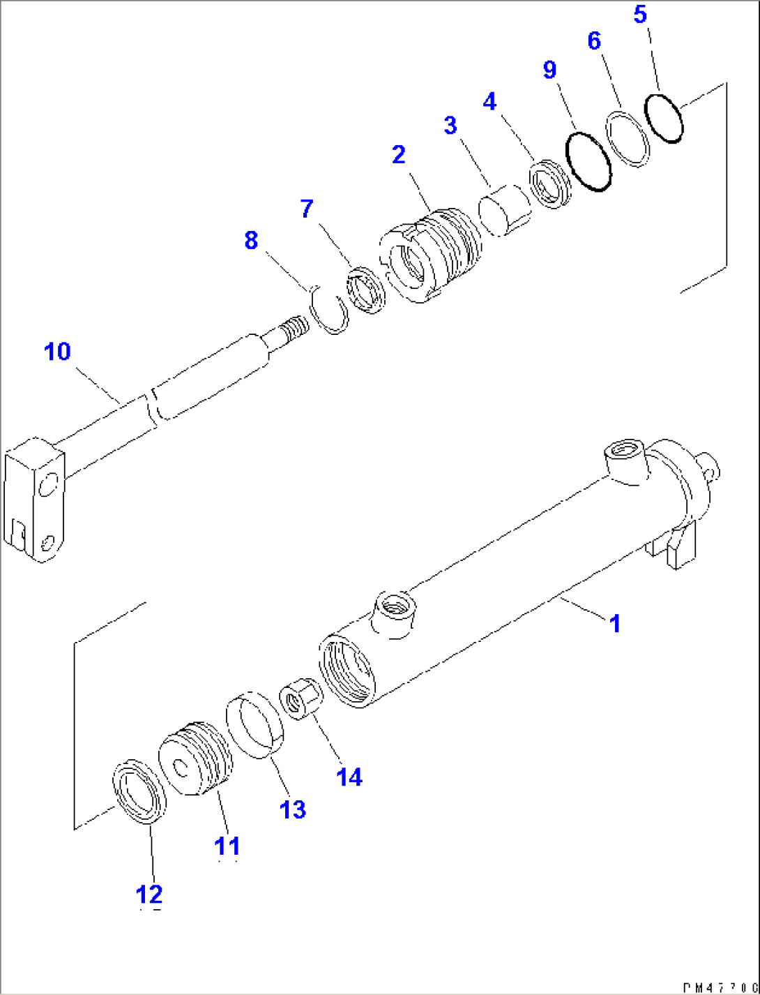 MULTI COUPLER LOCK CYLINDER(#60001-)