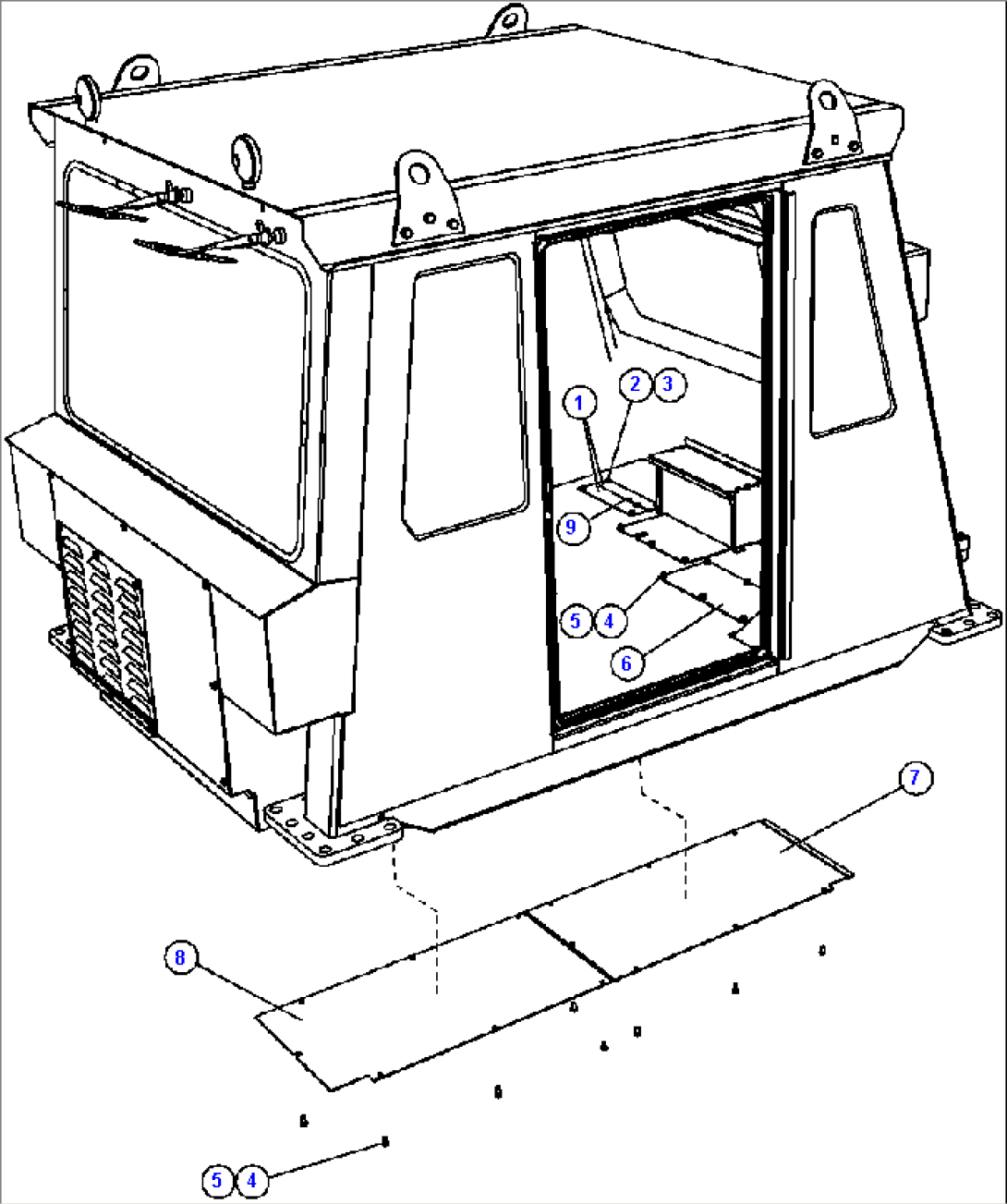 CAB ACCESS COVERS