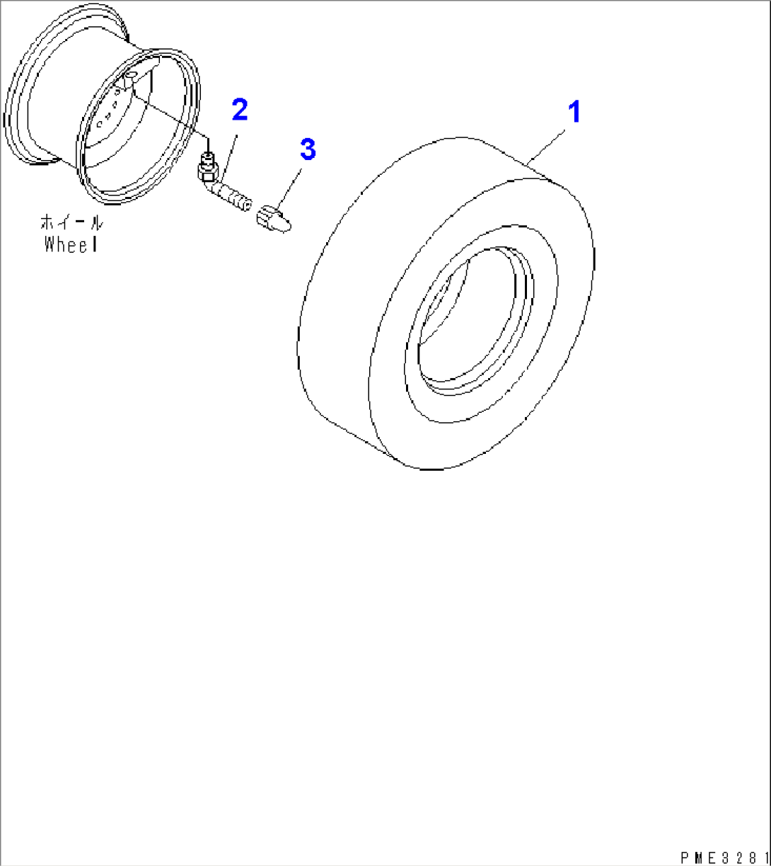 TIRE (16.9-24-10PR-L2 TUBELESS SNOW TIRE) (TOYO)