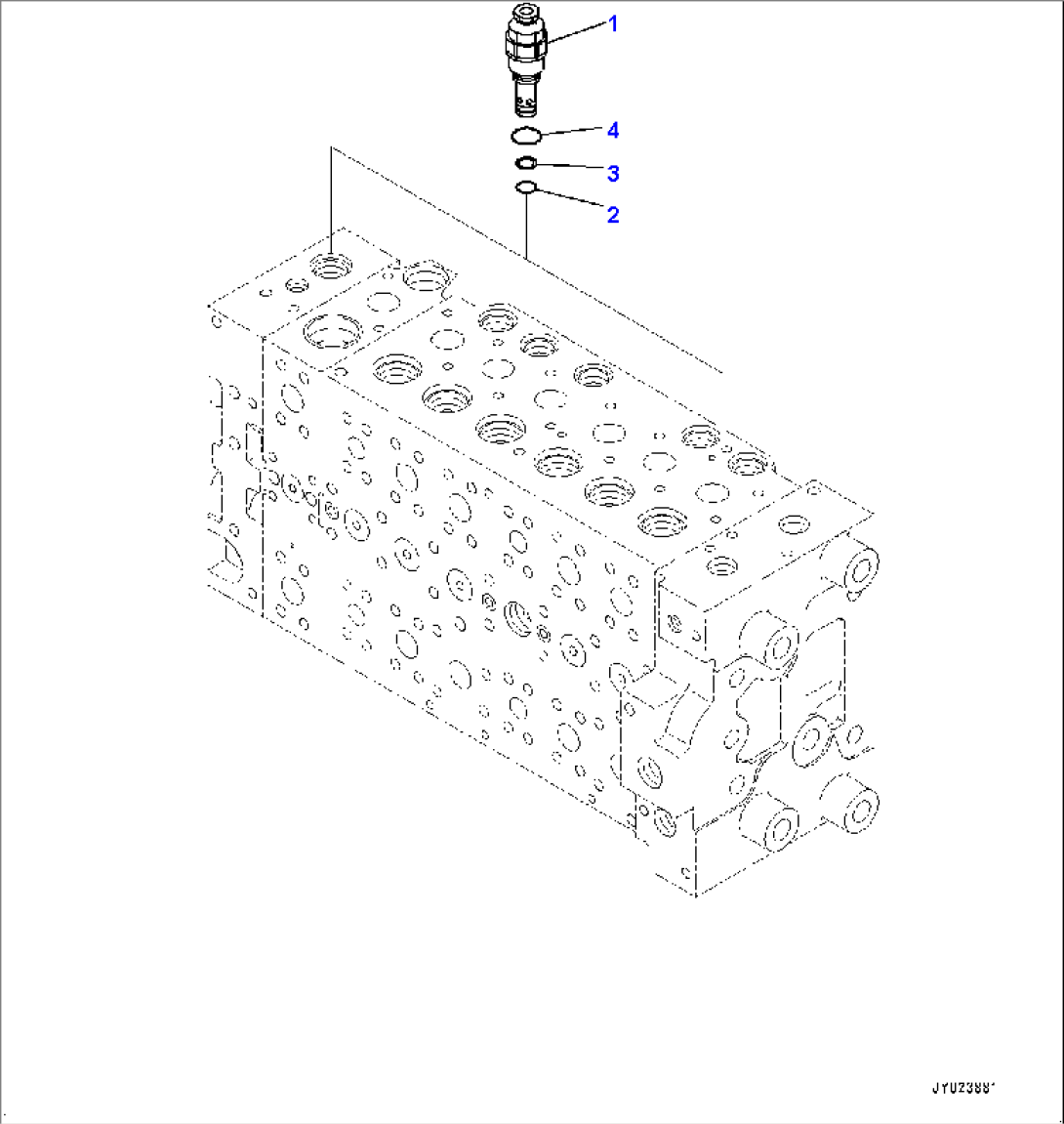 Control Valve, Inner Parts (9/20) (#1001-)