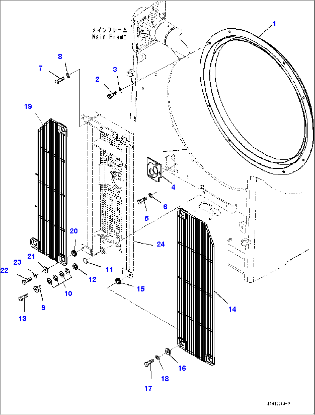 Cooling Fan, Shroud (#22083-)