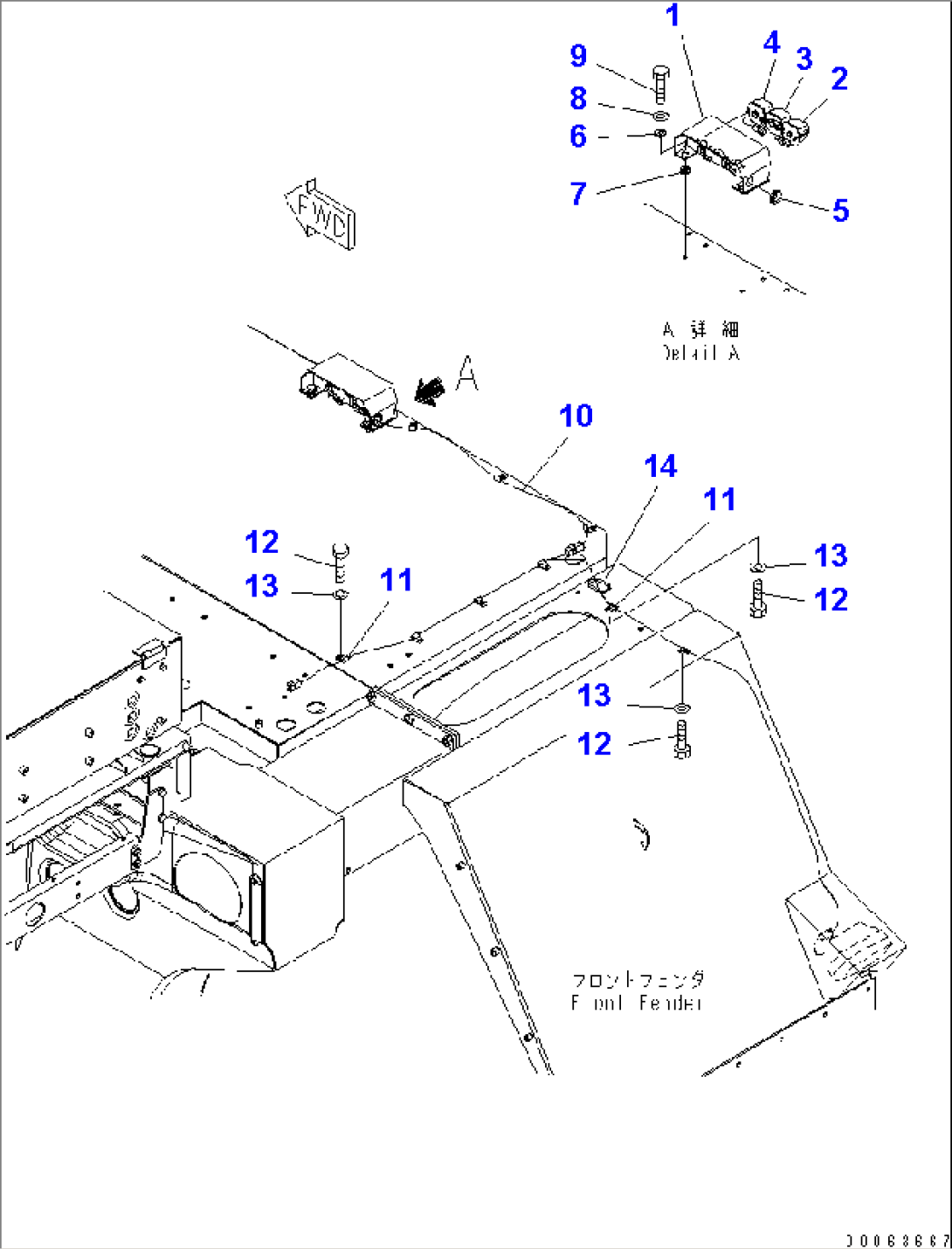 PAYLOAD METER LAMP (R.H.)