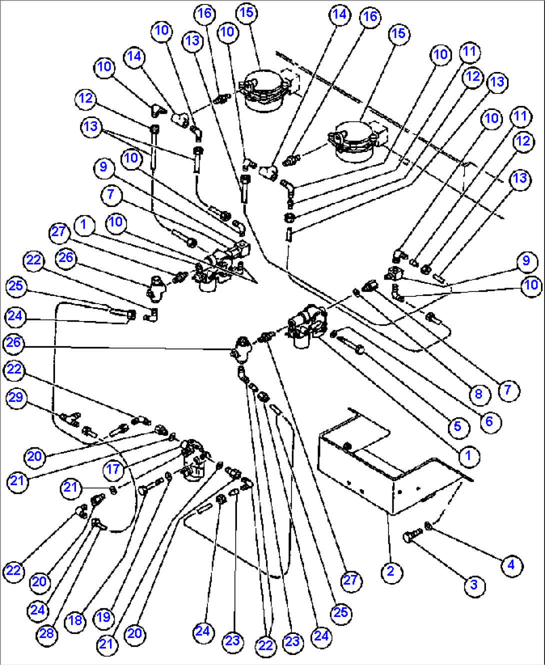 REAR AIR PIPING (ABS/ASR)