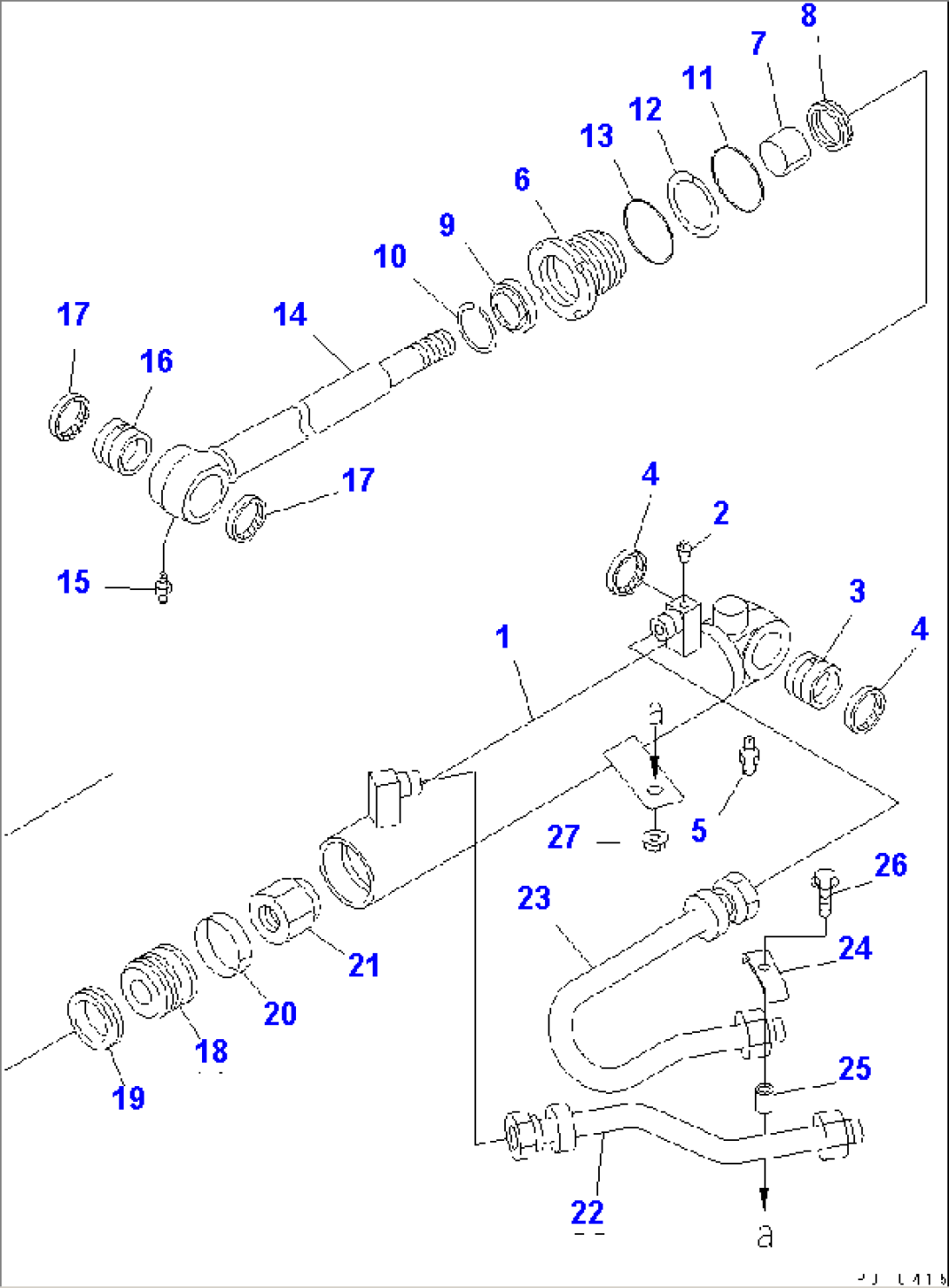 STEERING CYLINDER(#54104-)