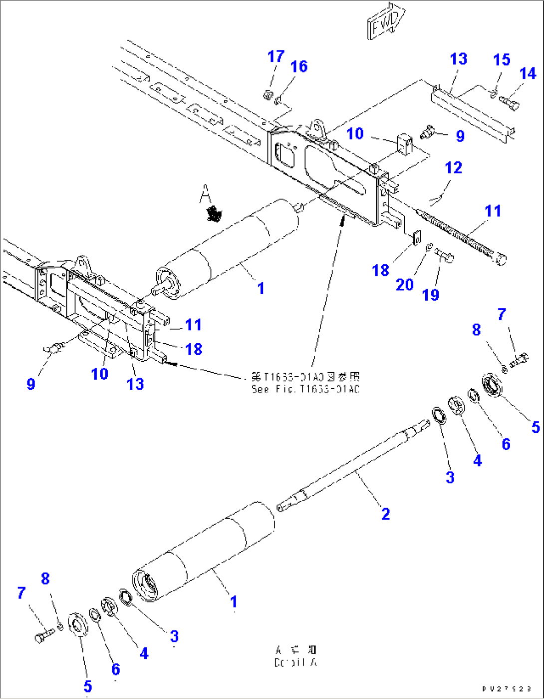 SIDE CONVEYOR (3/9) (TAIL PULLEY)
