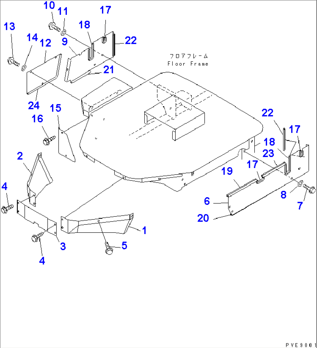 FLOOR COVER (SUPER SILENT SPEC.)