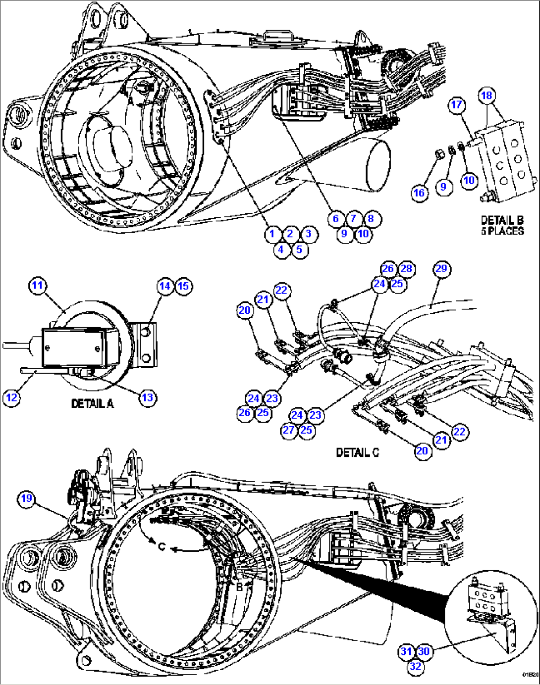 REAR AXLE WIRING