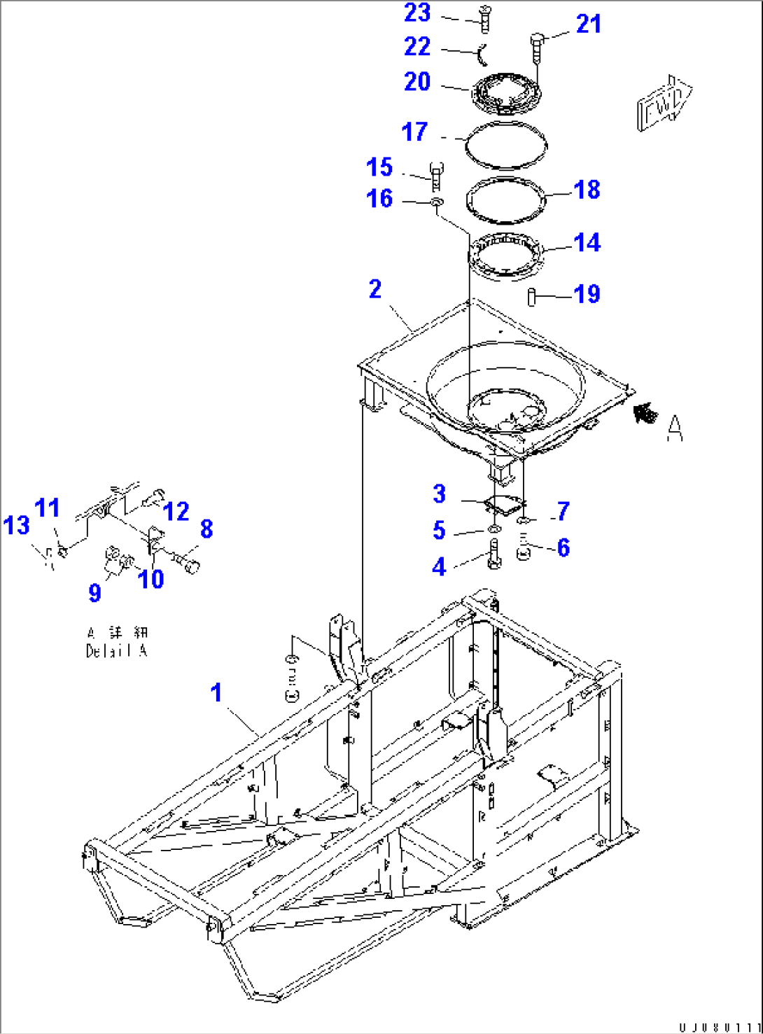 HOPPER FRAME (FRAME)(#1501-)
