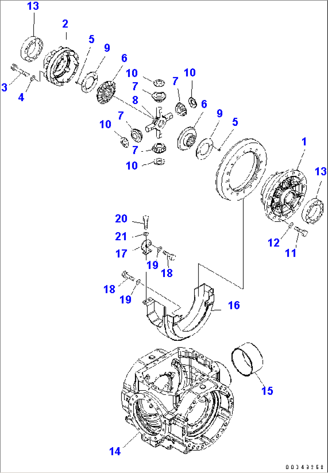 REAR AXLE (DIFFERENTIAL¤ 2/2)