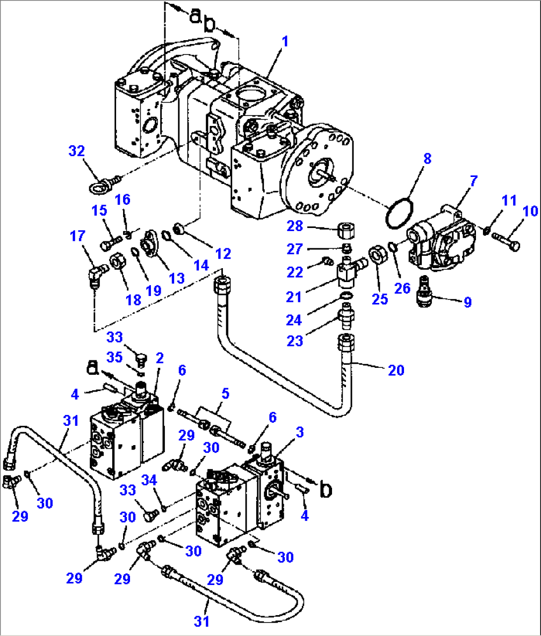 H1602-01A0 SWITCH PUMP VALVES (S/N A50001-A50022 )