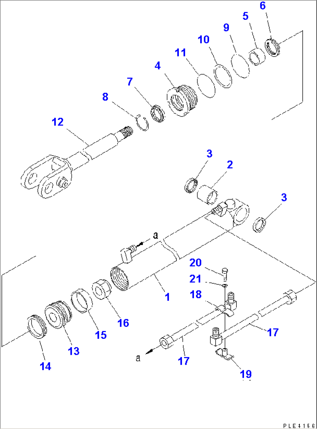 LIFT CYLINDER(#10001-12000)